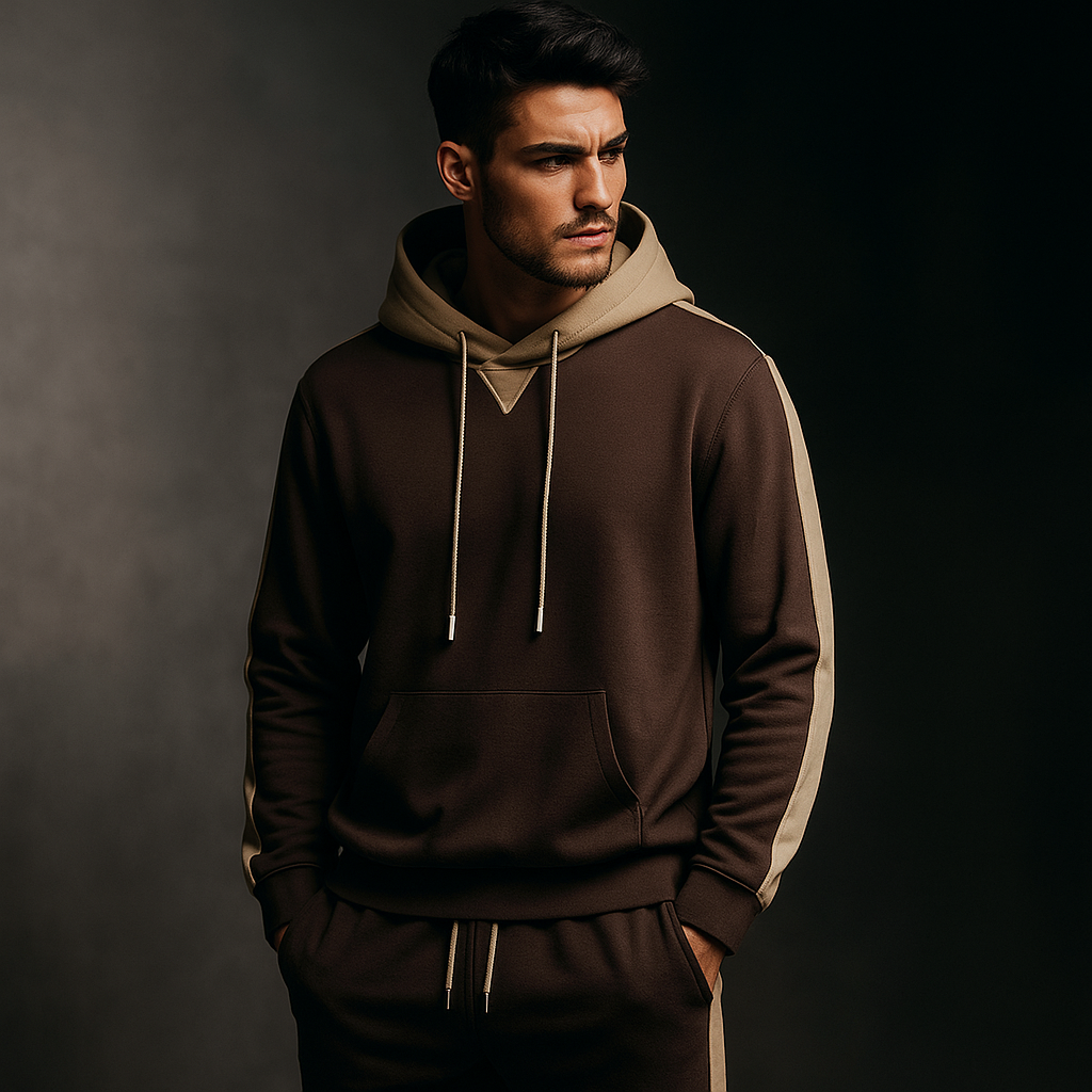 Image of Justin | Heren Color Block Trainingspak Set