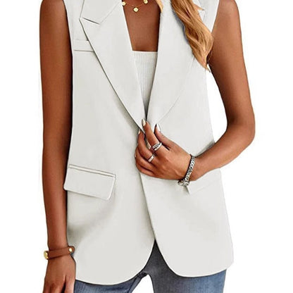 Image of Kathryn | Dames Mouwloze Blazer Vest