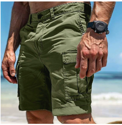 Image of Kees | Heren Cargo Knie Lengte Shorts