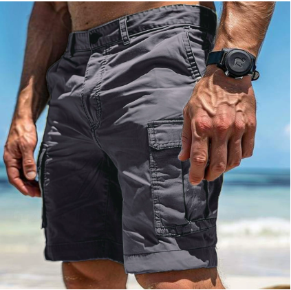 Image of Kees | Heren Cargo Knie Lengte Shorts