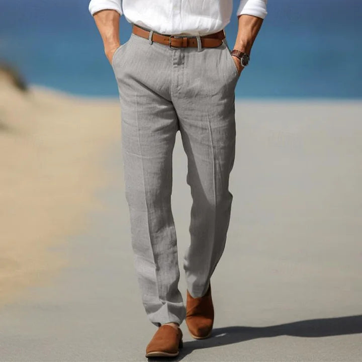 Image of Keith | Heren Straight Leg Pantalon