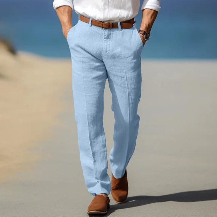Image of Keith | Heren Straight Leg Pantalon