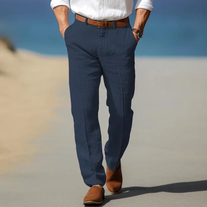 Image of Keith | Heren Straight Leg Pantalon
