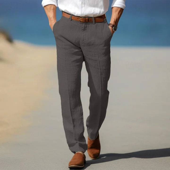 Image of Keith | Heren Straight Leg Pantalon