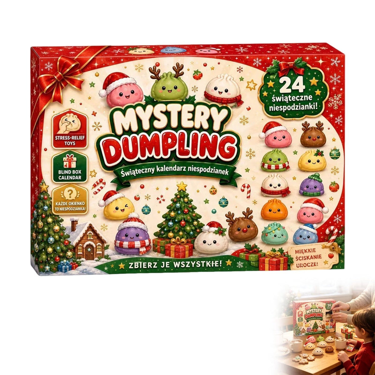 Kerst adventskalender met fidget toys 2026