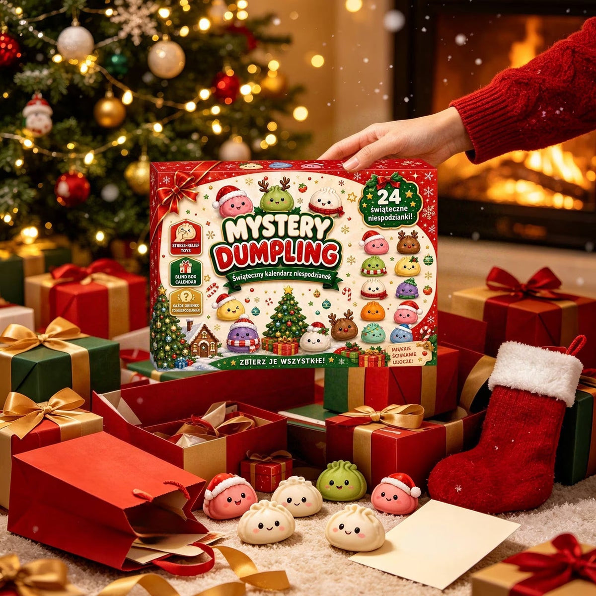 Kerst adventskalender met fidget toys 2026