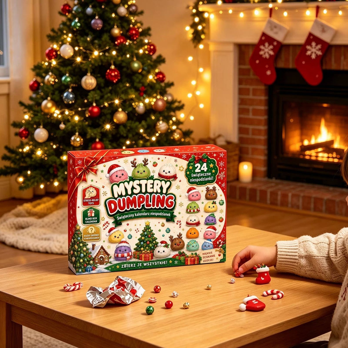 Kerst adventskalender met fidget toys 2026