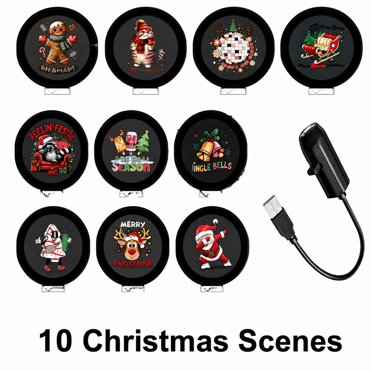 Kerstlichtprojector – Voor huis en tuin