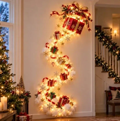 Kerstmagie wandverlichting