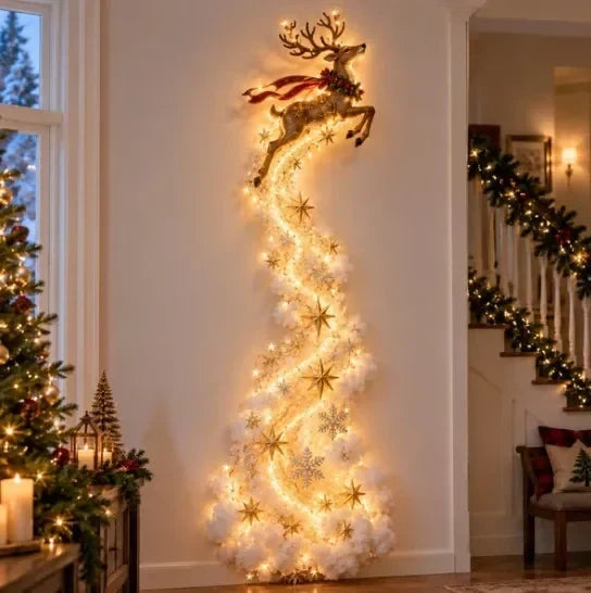 Kerstmagie wandverlichting