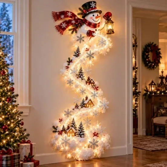 Kerstmagie wandverlichting