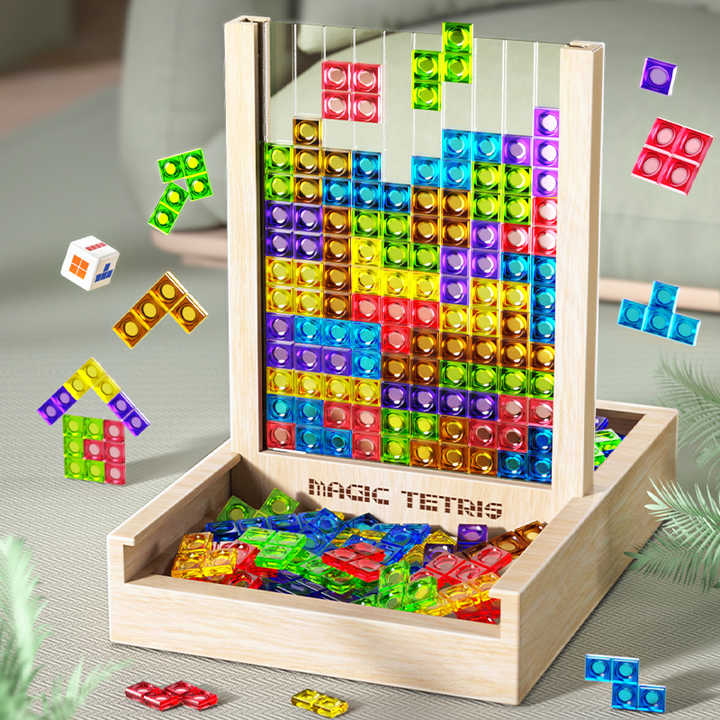Klassiek Houten Denksport Puzzelspel