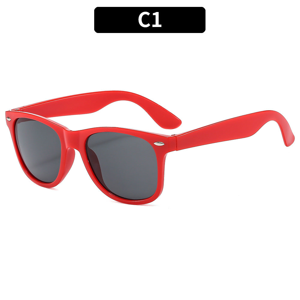 Klassieke wayfarer zonnebril