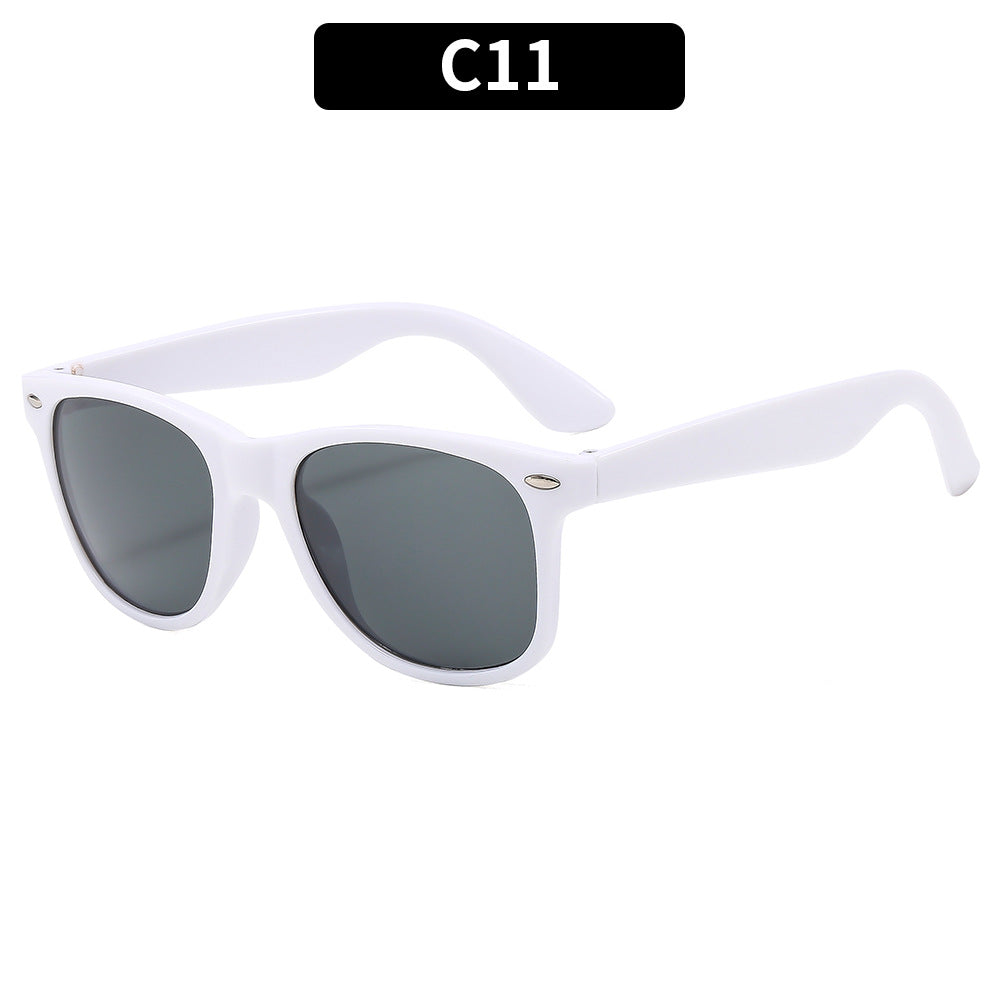 Klassieke wayfarer zonnebril