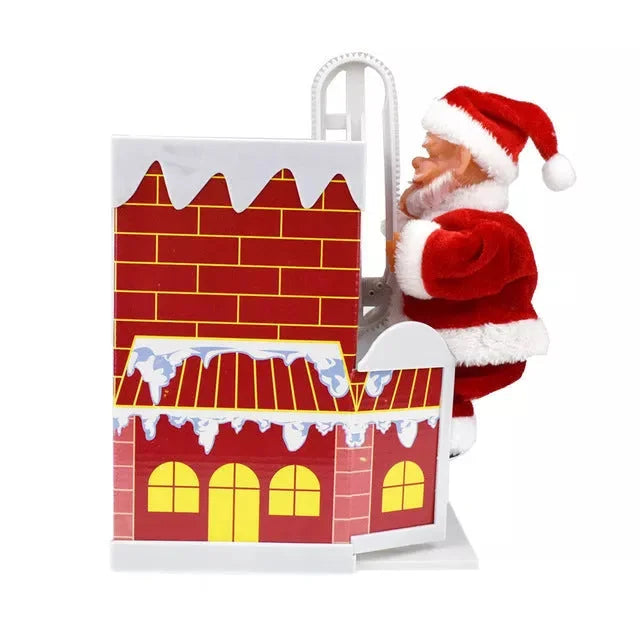 Klimmende kerstman