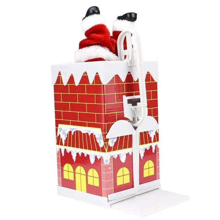 Klimmende kerstman