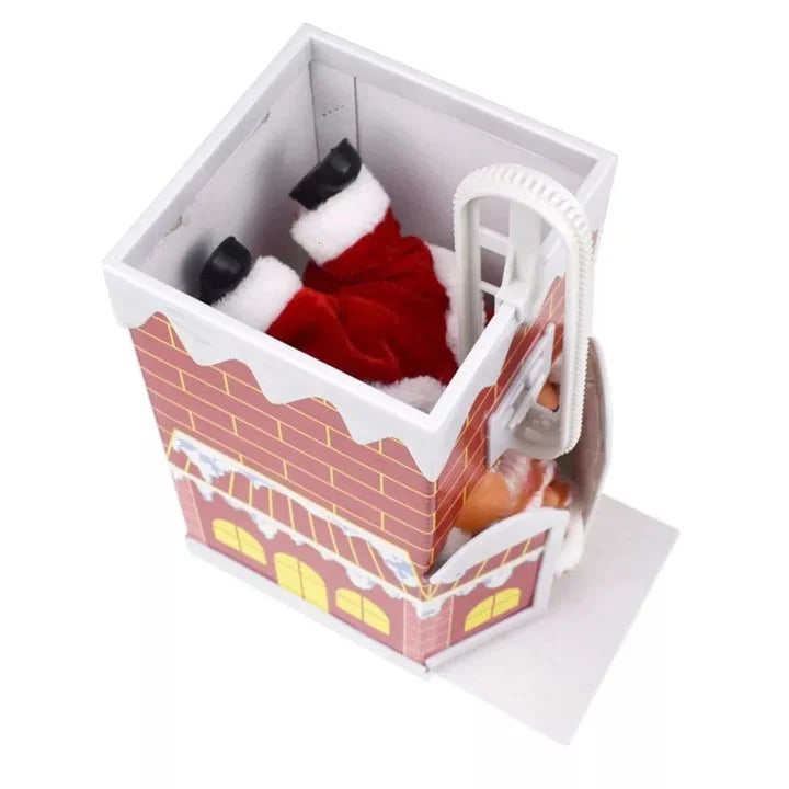 Klimmende kerstman