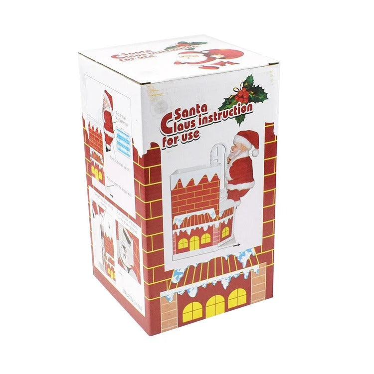 Klimmende kerstman