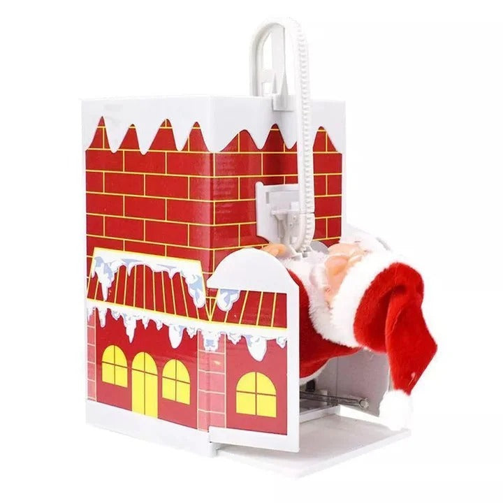 Klimmende kerstman