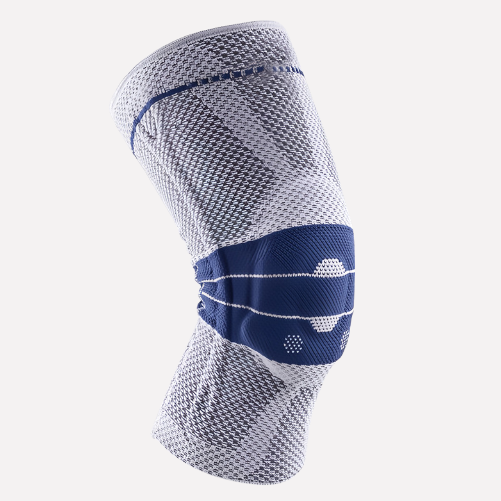 Kniebandage met siliconen details