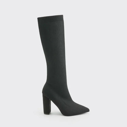 Kniehoge stretchlaarzen voor dames