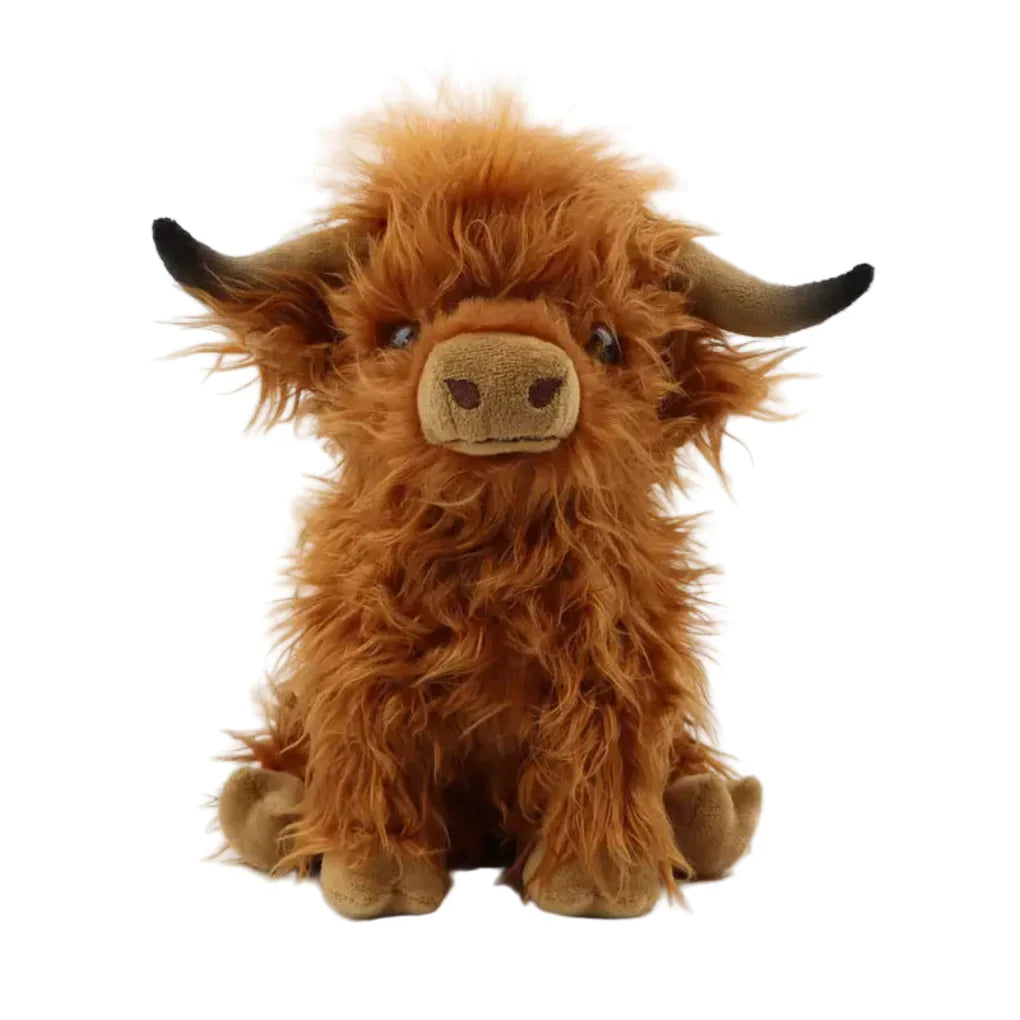 Knuffelige Schotse Hooglander Pluche Knuffel – Zachte en Aandoenlijke Metgezel