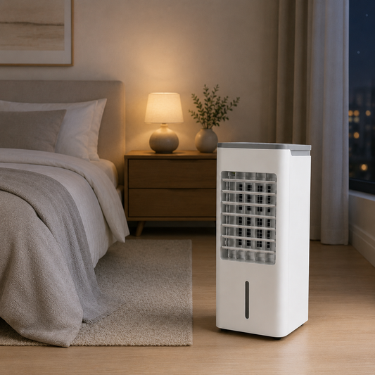 Stille & Krachtige Mobiele Airco voor de Slaapkamer