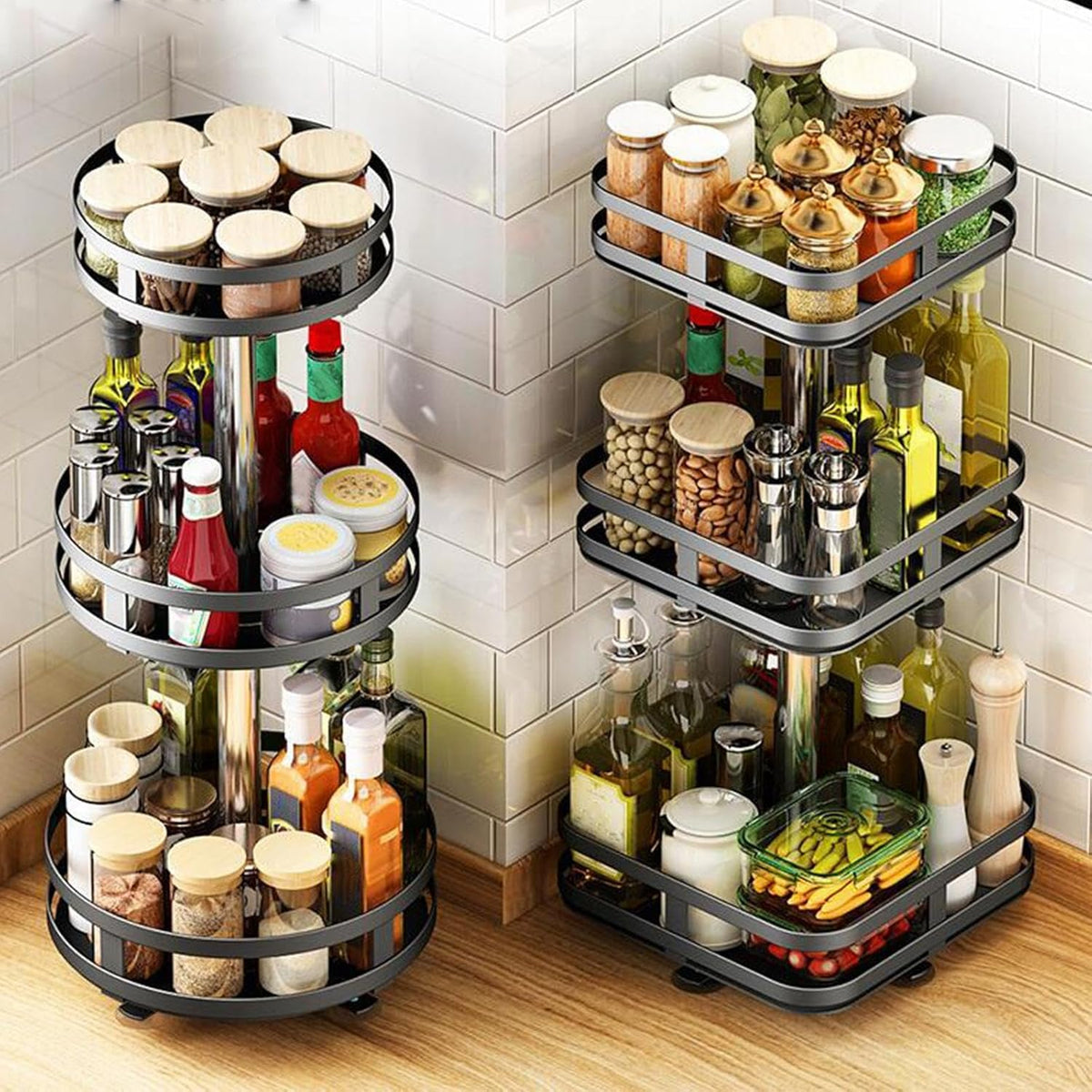 Kruidenhouder met 360° draaibaar design