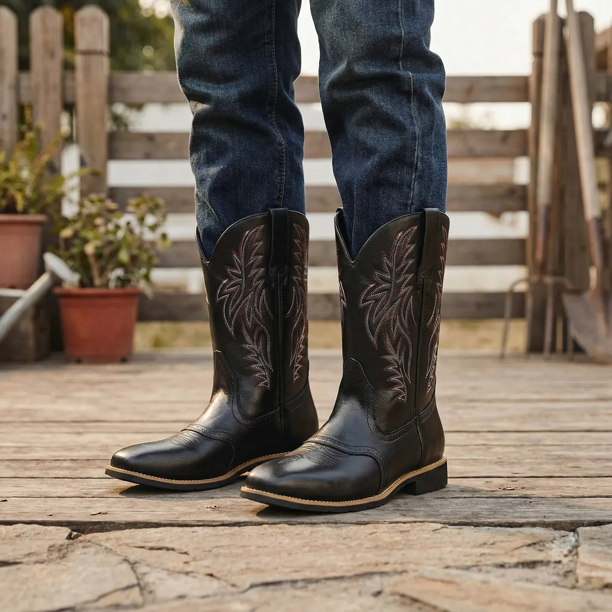 Kuithoge cowboylaarzen - Claude