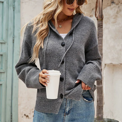 Lang damesvest voor de herfst en winter