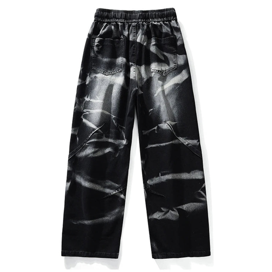 Image of Lawrence | Heren Wijde Pijpen Casual Broek
