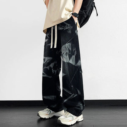 Image of Lawrence | Heren Wijde Pijpen Casual Broek