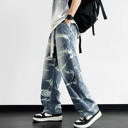 Image of Lawrence | Heren Wijde Pijpen Casual Broek