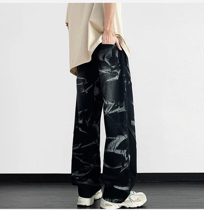 Image of Lawrence | Heren Wijde Pijpen Casual Broek
