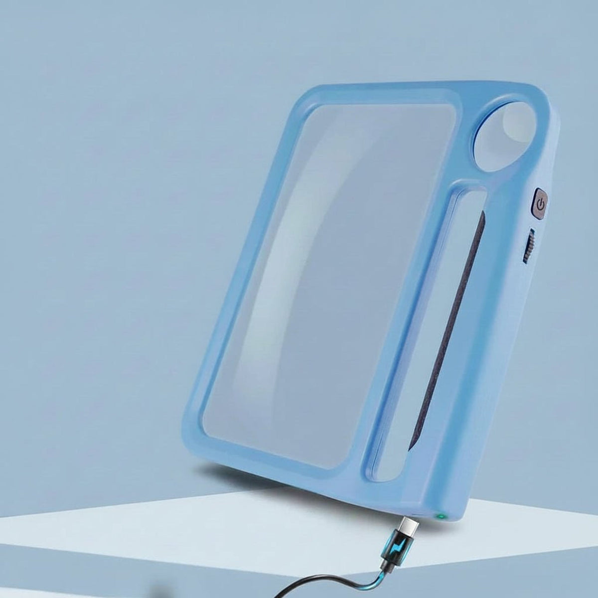 Led-loep met standaard en twee vergrotingen
