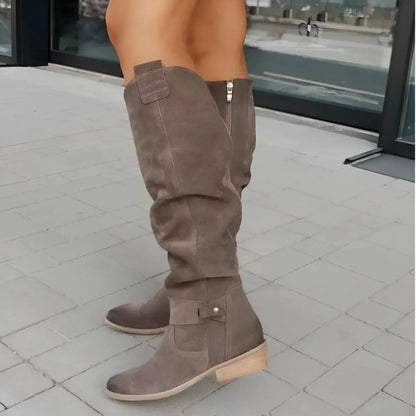 Leren of suède laarzen voor dames - Tijdloos design, comfortabel en winterklaar