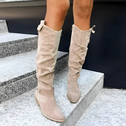 Leren of suède laarzen voor dames - Tijdloos design, comfortabel en winterklaar