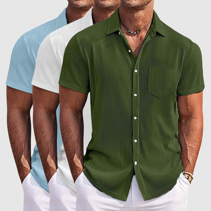 Image of Liam | Heren Overhemd met Knoopsluiting - Casual
