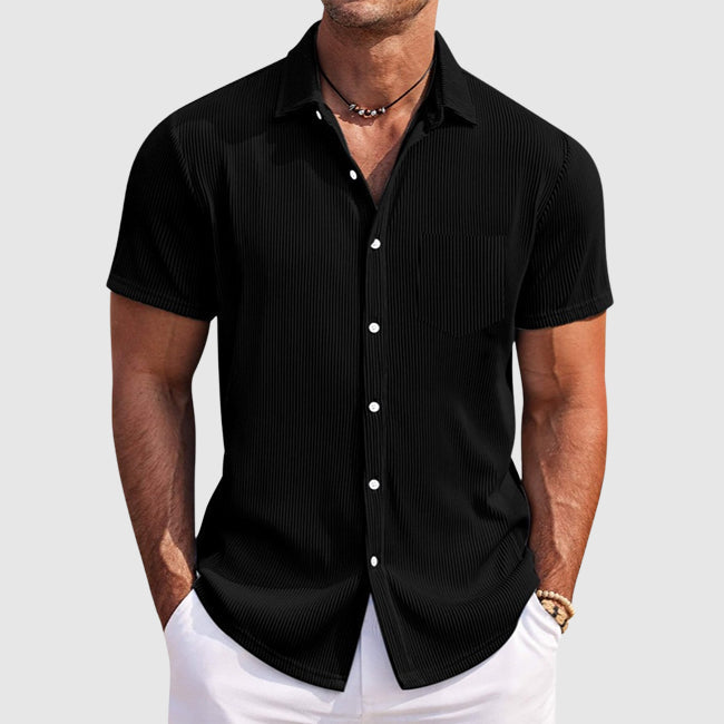 Image of Liam | Heren Overhemd met Knoopsluiting - Casual
