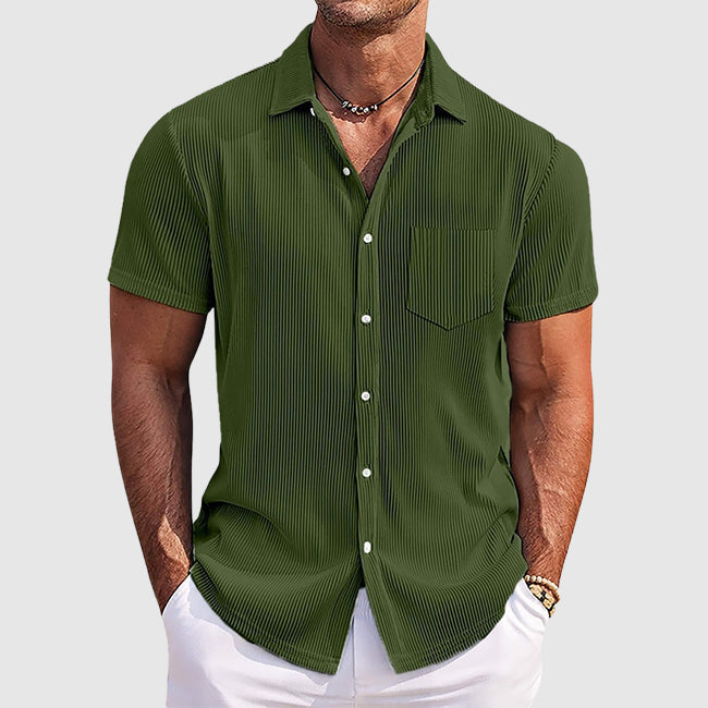 Image of Liam | Heren Overhemd met Knoopsluiting - Casual