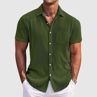 Image of Liam | Heren Overhemd met Knoopsluiting - Casual
