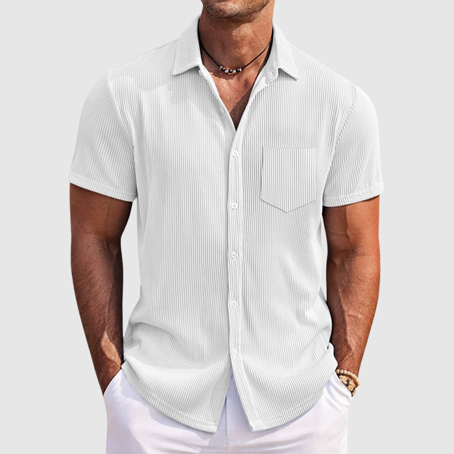 Image of Liam | Heren Overhemd met Knoopsluiting - Casual