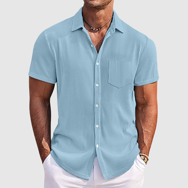 Image of Liam | Heren Overhemd met Knoopsluiting - Casual