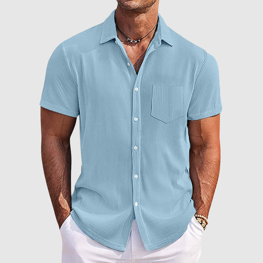 Image of Liam | Heren Overhemd met Knoopsluiting - Casual