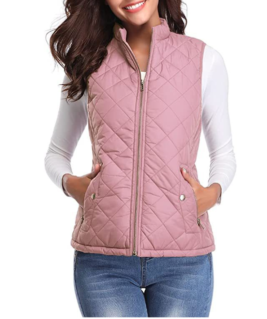 Licht gevoerde stijlvolle damesbodywarmer