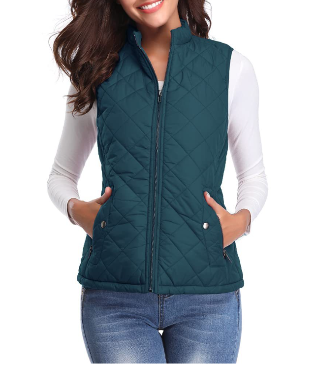 Licht gevoerde stijlvolle damesbodywarmer