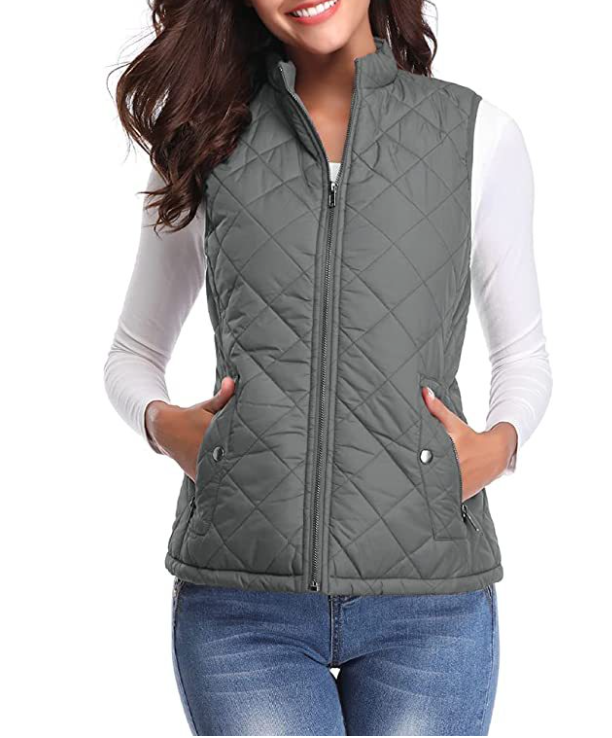 Licht gevoerde stijlvolle damesbodywarmer