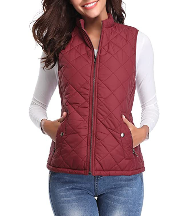 Licht gevoerde stijlvolle damesbodywarmer