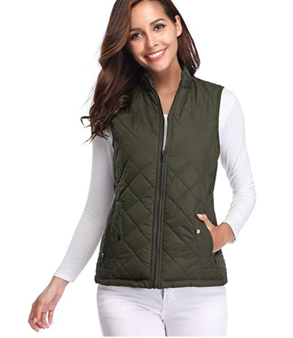 Licht gevoerde stijlvolle damesbodywarmer