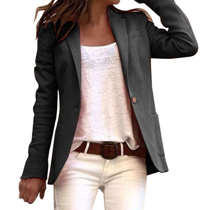 Lichte damesblazer met reverskraag